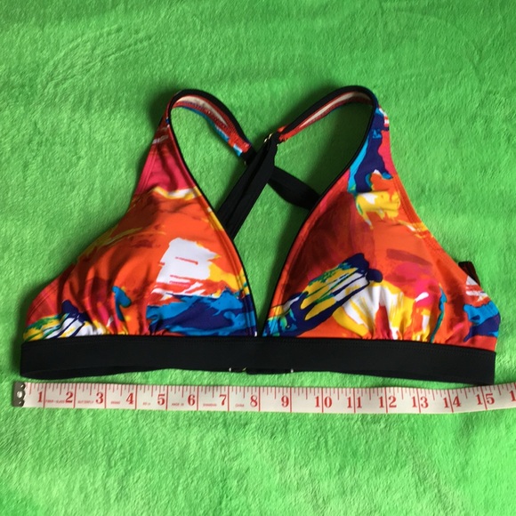 SIMON CHANG colourful bikini top - Picture 9 of 16